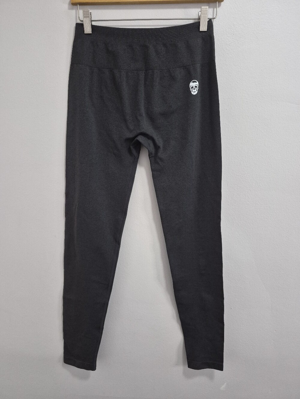 Gymreapers Skull Ruched Gathered Leggings Size Large